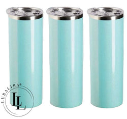 TUMBLER inox turquoise-menthe