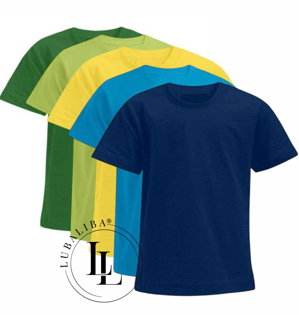 T-SHIRT ENFANT 10 COULEURS CREATTEXTIL