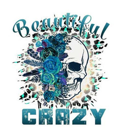 Motiv " Beautyful Crazy Türkis " ArtNr.: DCL