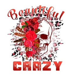 Motiv " Beautyful Crazy Rot  " ArtNr.: DCP