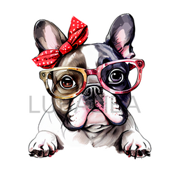 Motif "Sweet Bulldog" Art n° : DEF