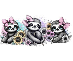 Motif "SWEET SLOTH" Numéro d'art : DGC