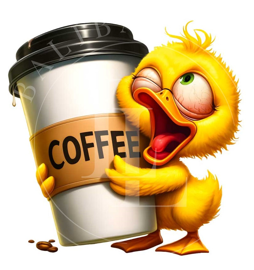 Motif « Coffee To Go Duck » Numéro d'article : DGG