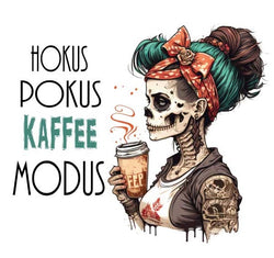 Motif Scarlett « Hocus Pocus Coffee Mode » Numéro d'article : DTF