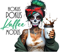 Motif « Mode café Hokus Pokus » N° d'art : DUP