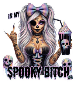 Motif "SPOOKY BITCH" Art n°: Crossdresser