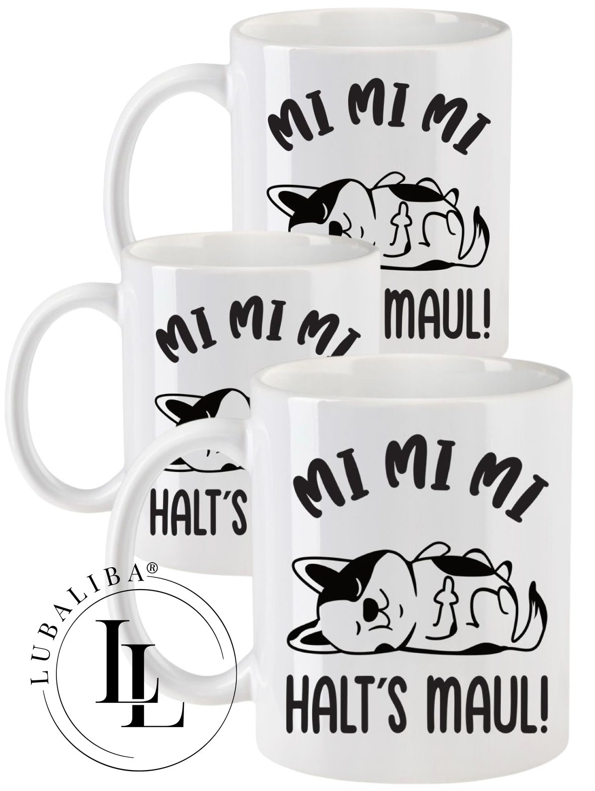 Mi Mi Mi ... Dog Keramik Tasse Motiv: HHH