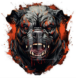 Motiv " FIRE DOG " ArtNr.: HMT