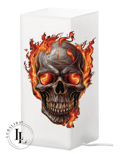 Lampe" FIRE SKULL " ArtNr.: HPZ