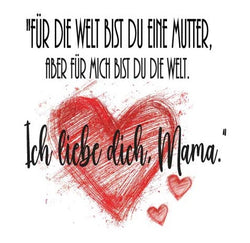 Motiv " Mum Deutsch " ArtNr.: SDE
