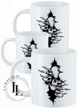 Tasse " BLACK SKULL " ArtNr.: HMN