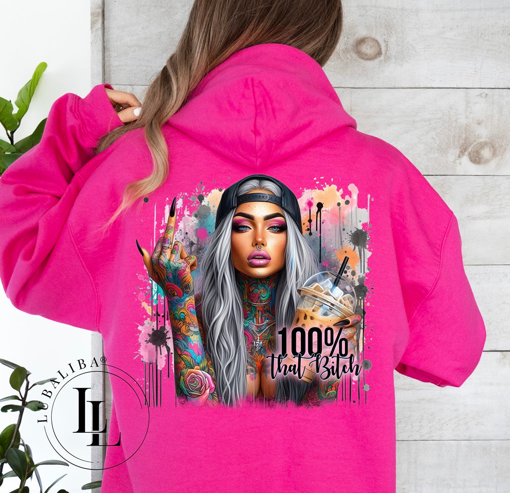 HOODIE Rose UNISEXE 