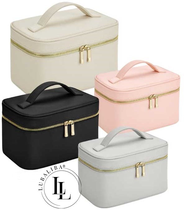 Beauty Kosmetiktasche Koffer Case in 4 Farben